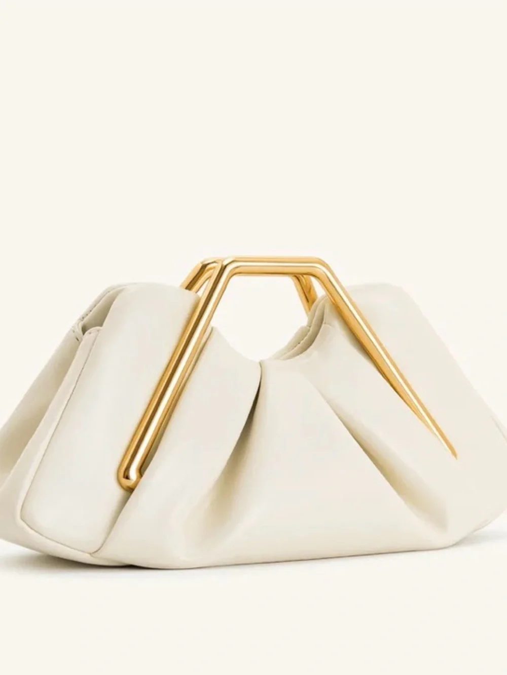 ✨ NWT Chic Deco-Inspired Vegan Leather Crossbody Clutch ✨ - Picture 2 of 7